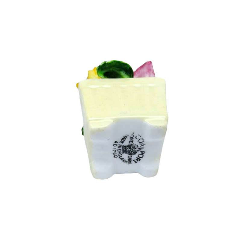 Coalport Bone China Floral  Vase of Flowers Roses
