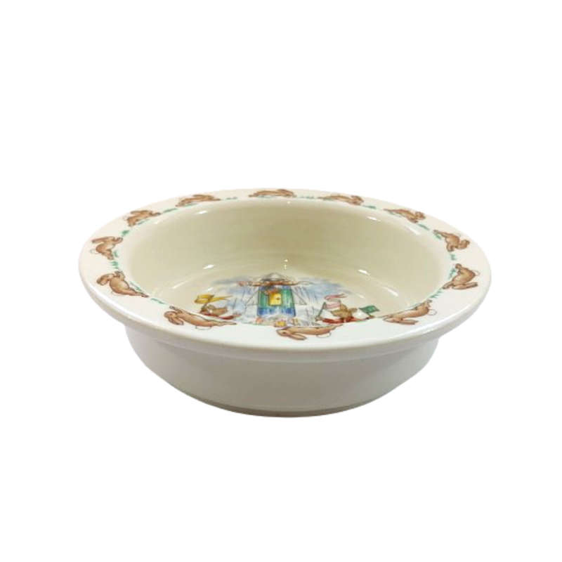 Royal Doulton Bunnykins Porridge Bowl  Golden Jubilee celebration