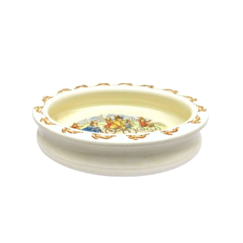Royal Doulton Bunnykins Signed Oval Porridge Bowl