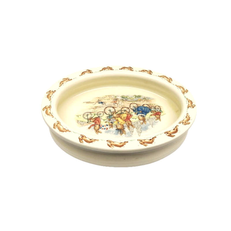 Royal Doulton Bunnykins Signed Oval Porridge Bowl