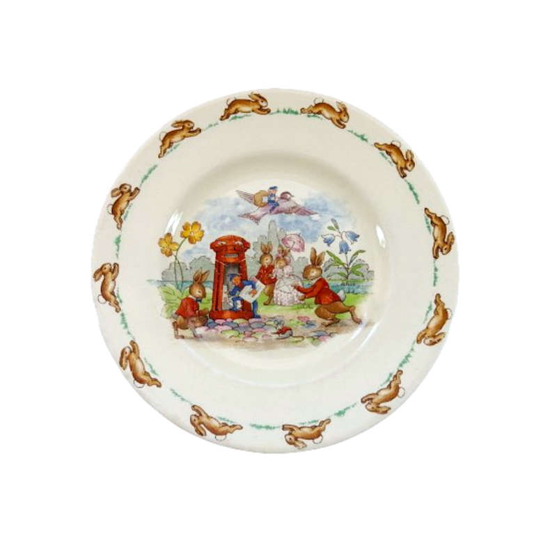 Royal Doulton Bunnykins Postman Side Plate
