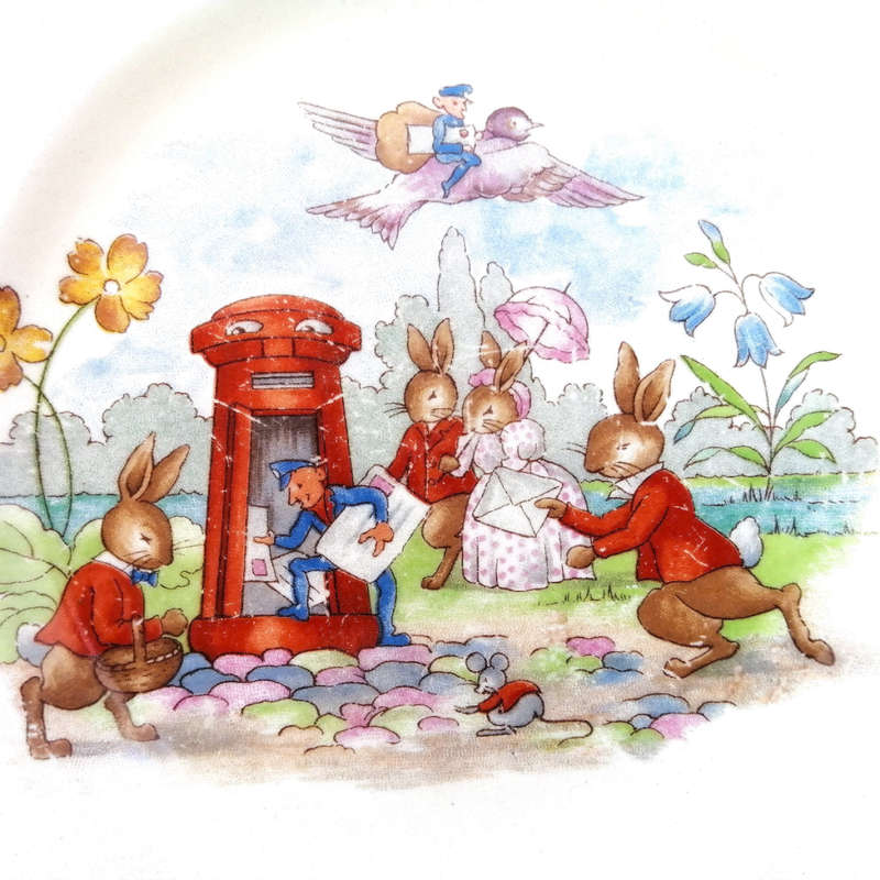 Royal Doulton Bunnykins Postman Side Plate