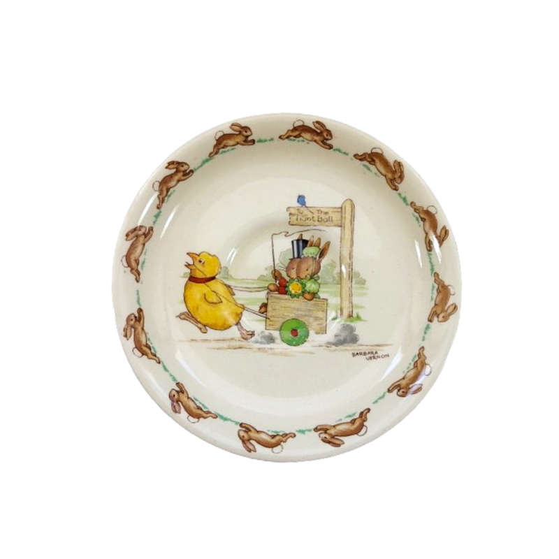 Royal Doulton Bunnykins Signed Duck Saucer
