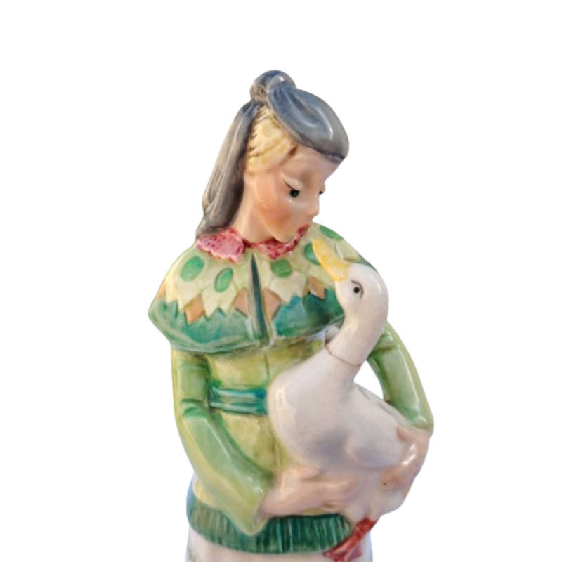 Early Beswick Figurine Finnish Girl with Duck HN1247