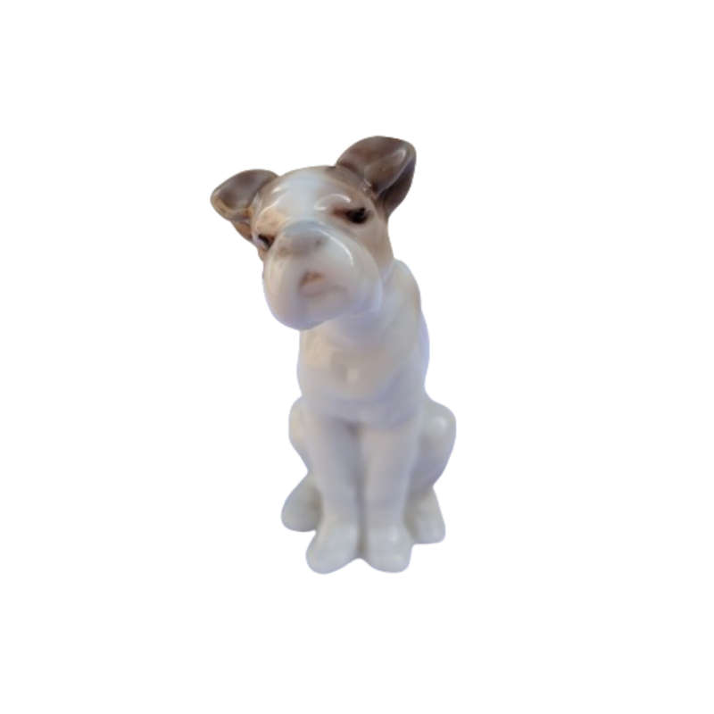 Lladro Sitting Terrier Retired Vagabond Dog #4901