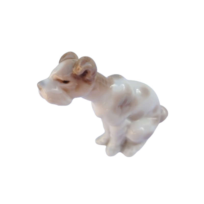 Lladro Sitting Terrier Retired Vagabond Dog #4901