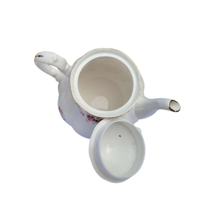 Paragon Fine Bone China Rose Bouquet Tea Pot