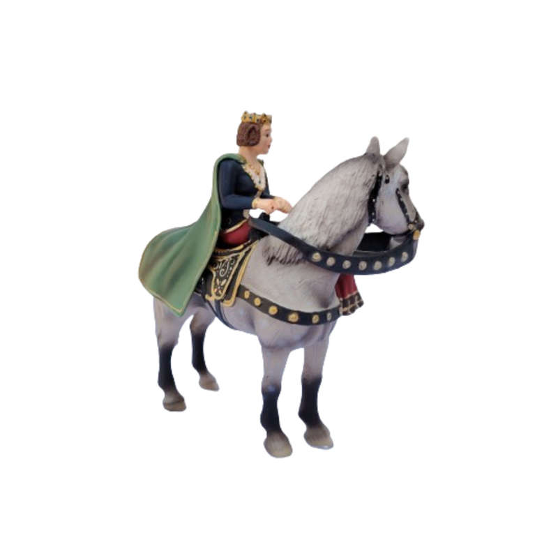 Schleich 70048 - Knight Medieval Figure Queen on Horseback