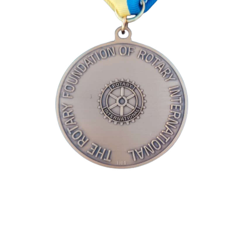 Medal Rotary International Paul Harris Fellow Founder Vintage Gold Brooch V-5583