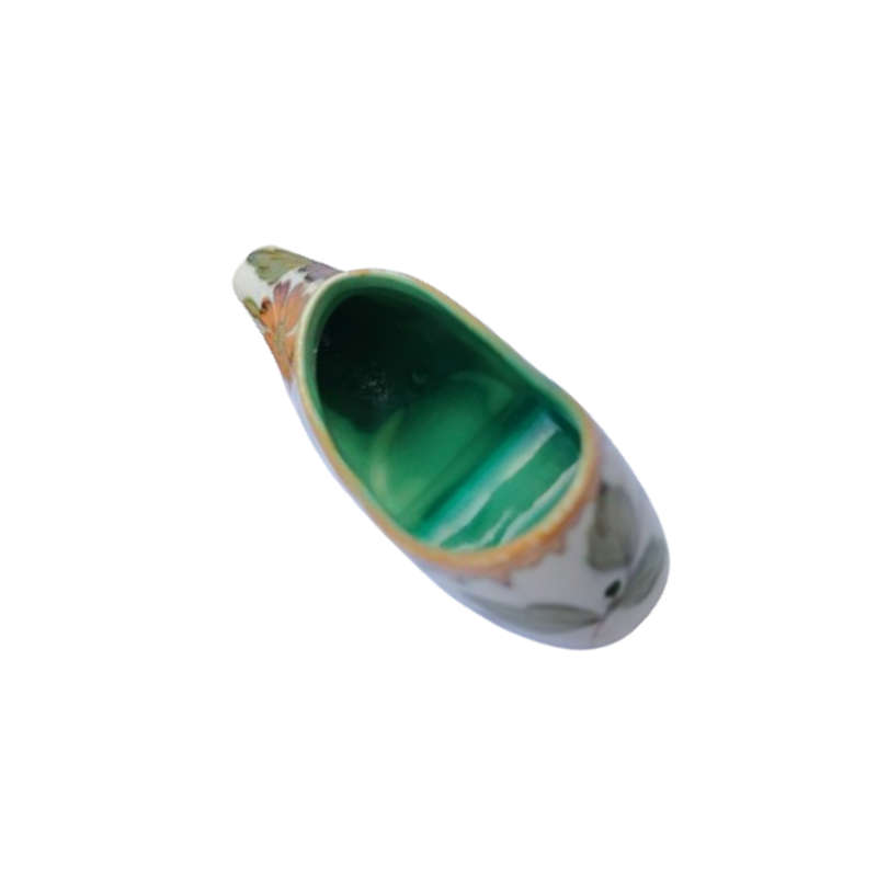 Gouda Zuid - Holland Ceramic Large Flower Clog Shoe