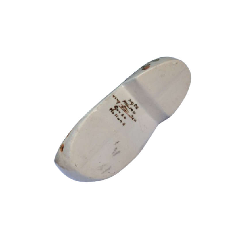 Gouda Zuid - Holland Ceramic Large Flower Clog Shoe