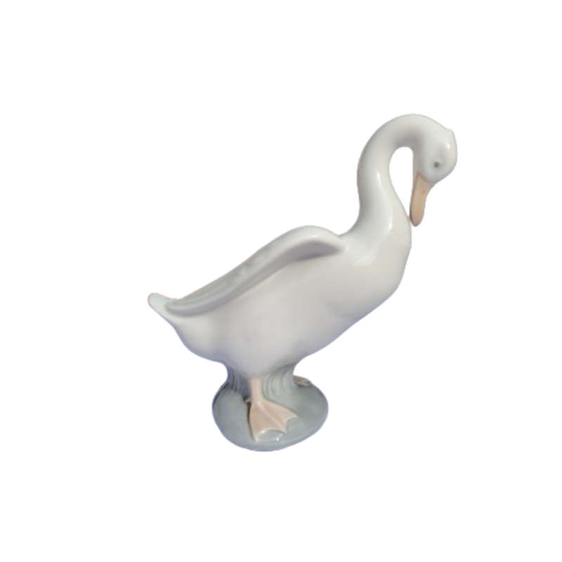Lladro Nao Figurine Preening Duckling