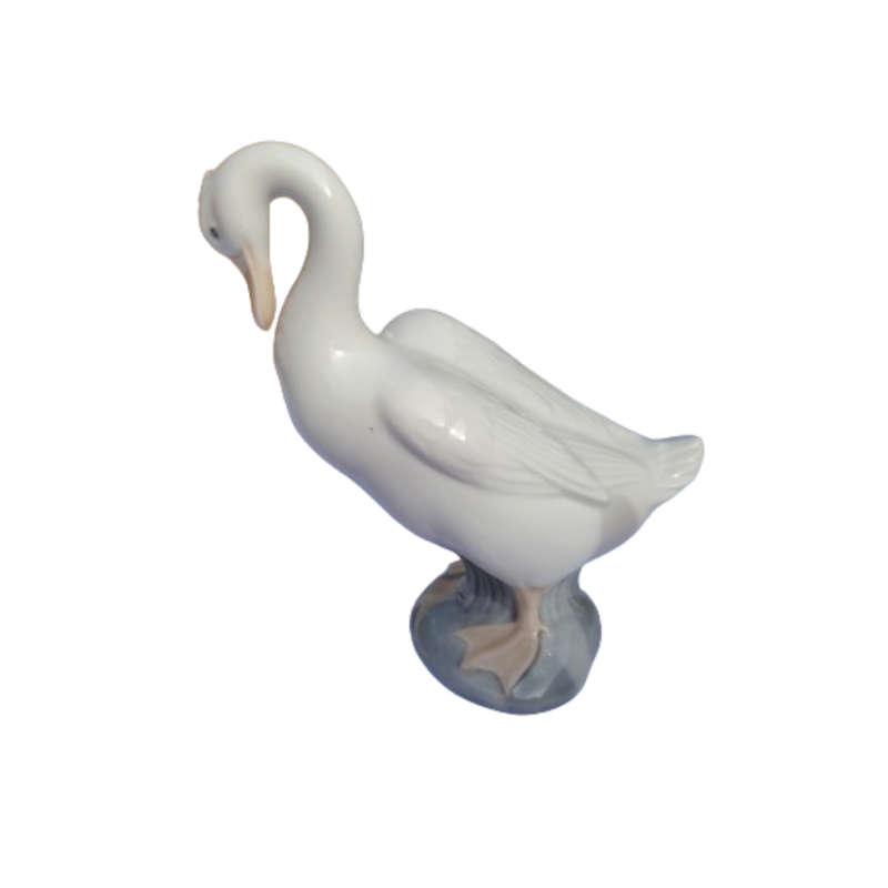 Lladro Nao Figurine Preening Duckling