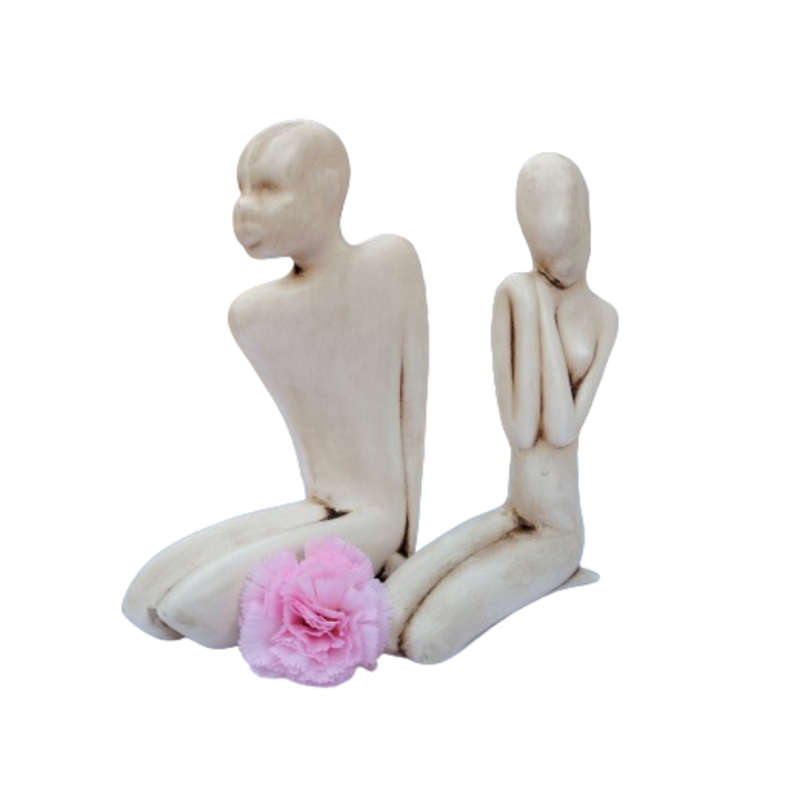 The Illusion of Masculinity and Femininity Ceramic Figurines