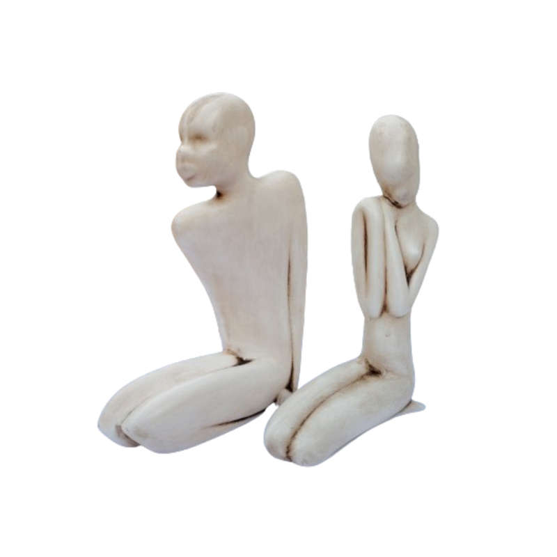 The Illusion of Masculinity and Femininity Ceramic Figurines