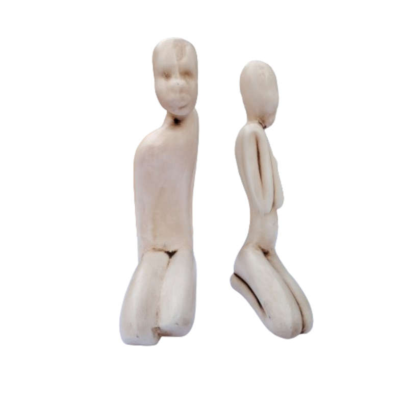 The Illusion of Masculinity and Femininity Ceramic Figurines