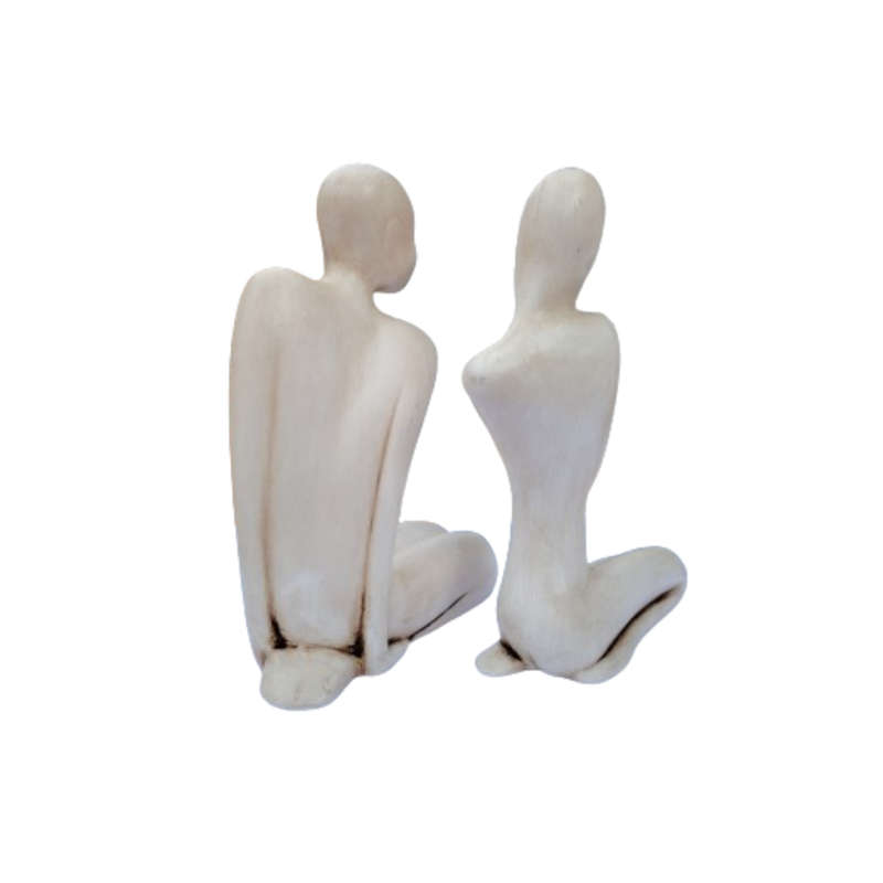 The Illusion of Masculinity and Femininity Ceramic Figurines