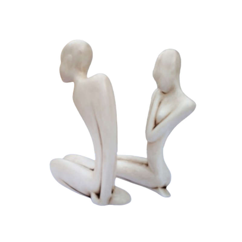 The Illusion of Masculinity and Femininity Ceramic Figurines