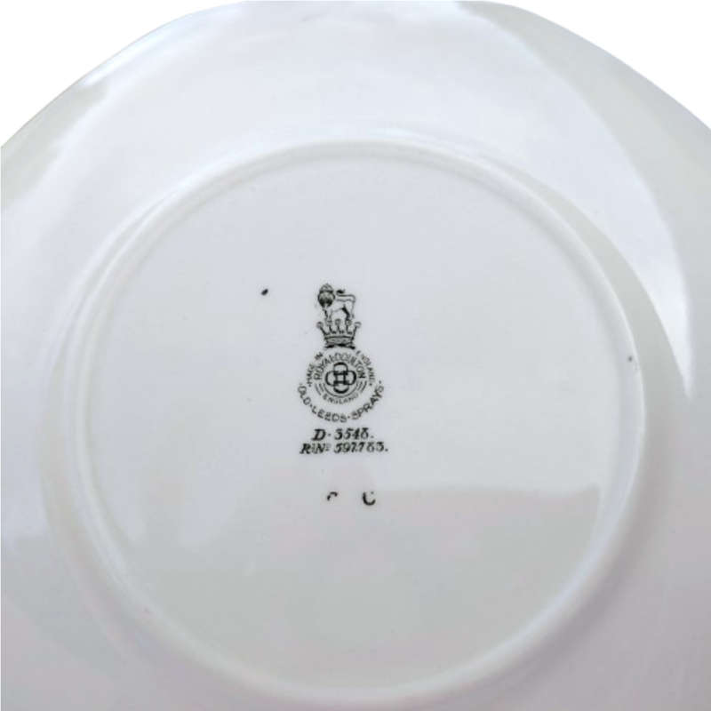 Royal Doulton Old Leeds Spray Cake Plate- D3548