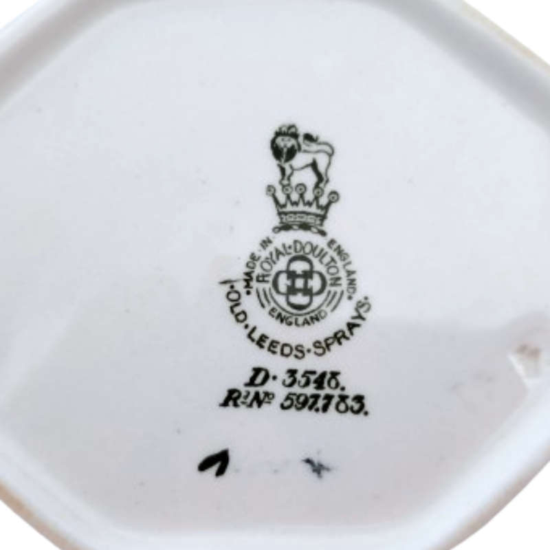 Royal Doulton Old Leeds Spray Plate- D3548