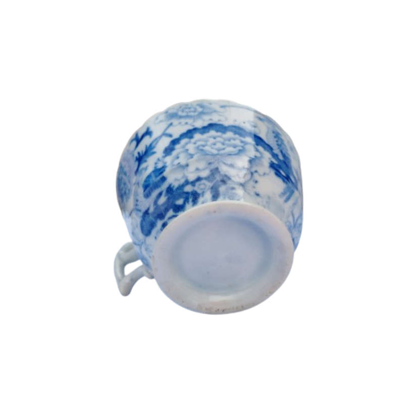Porcelain antique (around Circa 1870`s) Blue on White cup