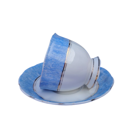 Royal Albert Bone China Blue on White Large Duo