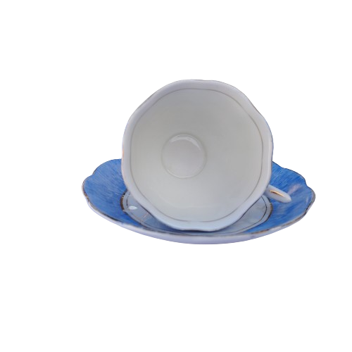Royal Albert Bone China Blue on White Large Trio