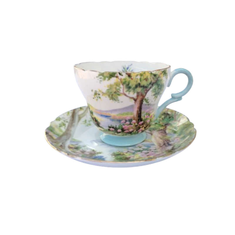 Shelley Fine Bone China Woodland Duo