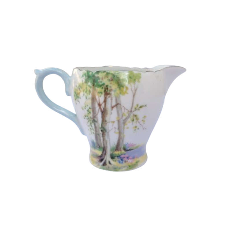 Shelley Fine Bone China Woodland Milk Jug Creamer