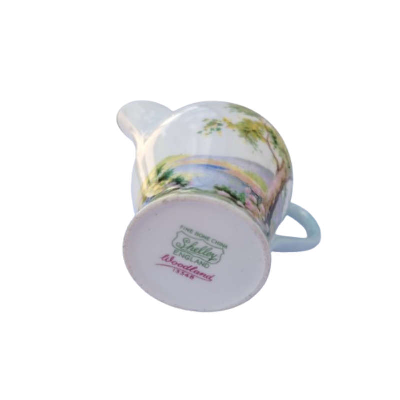 Shelley Fine Bone China Woodland Milk Jug Creamer