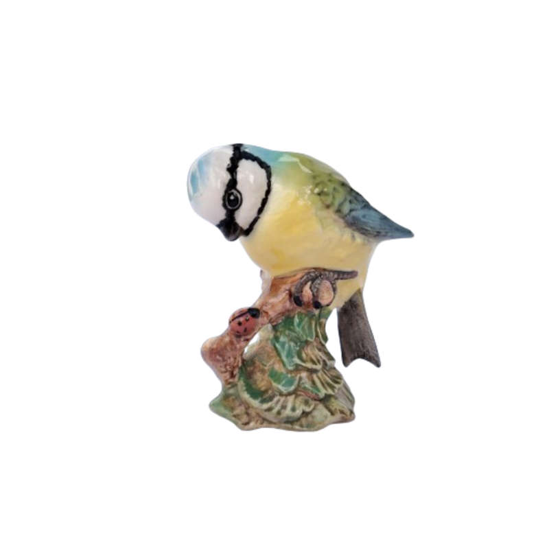Beswick Garden Bird Figure Porcelain England Blue Tit Model 992