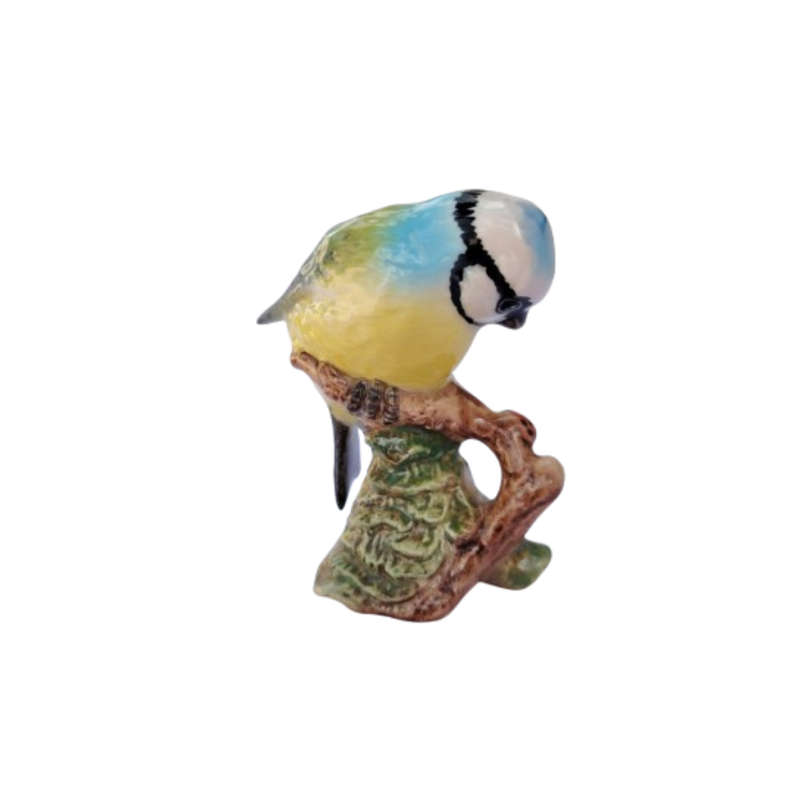 Beswick Garden Bird Figure Porcelain England Blue Tit Model 992