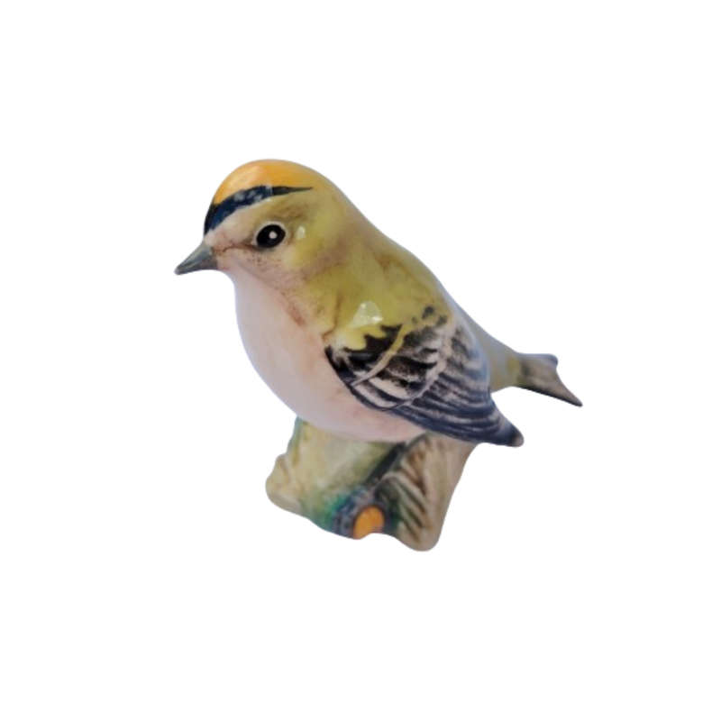 Beswick Garden Bird Figure Porcelain England Goldcrest Model 2415
