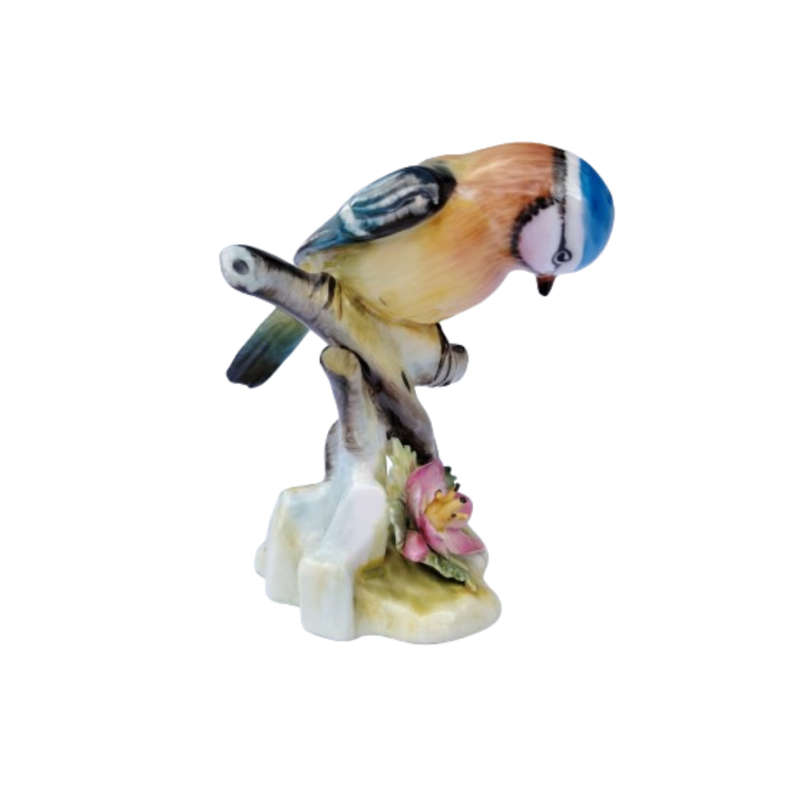 Royal Adderley Blue Tit Bone China Figurine Made In England