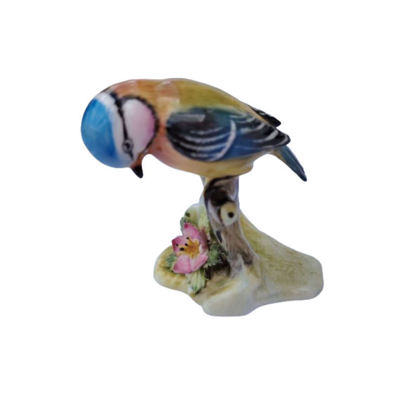 Royal Adderley Blue Tit Bone China Figurine Made In England