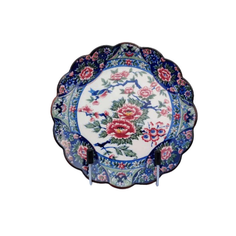 Classic Hirano Japanese Imari Influence Decorative Wall Plate