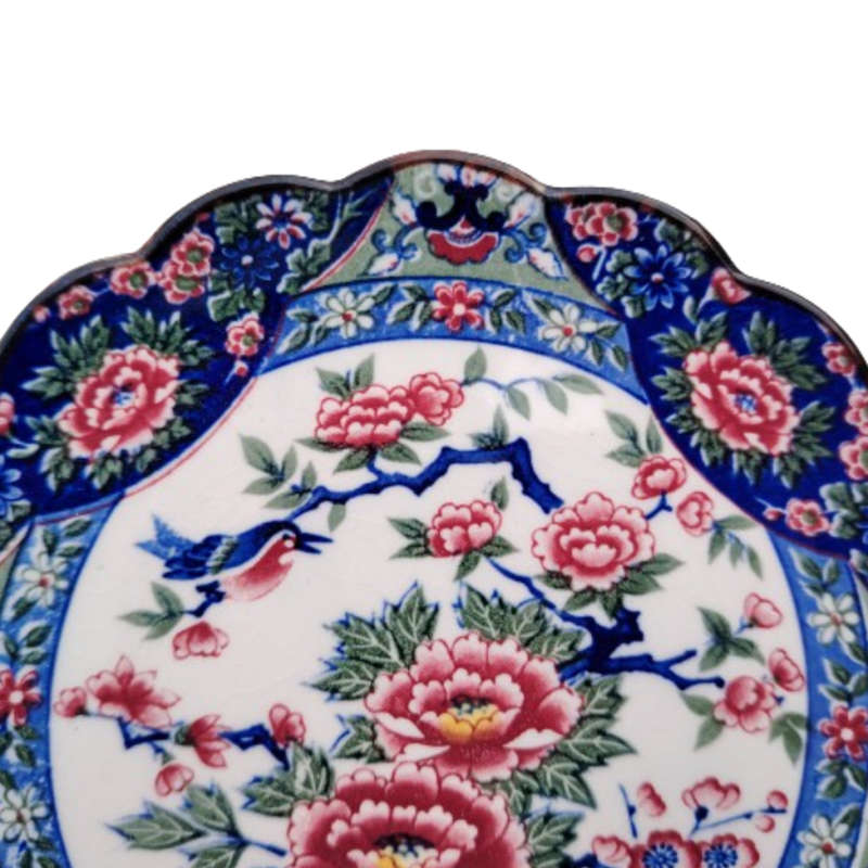 Classic Hirano Japanese Imari Influence Decorative Wall Plate