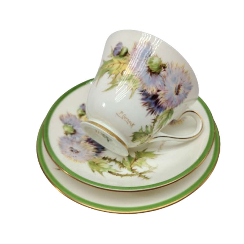 Royal Doulton Bone China Glamis Thistle Tea Set