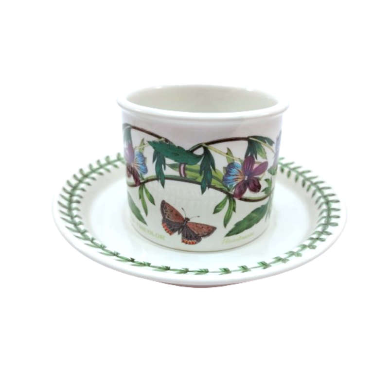 Portmeirion Botanic garden Viola Tricolor Cup and Saucer