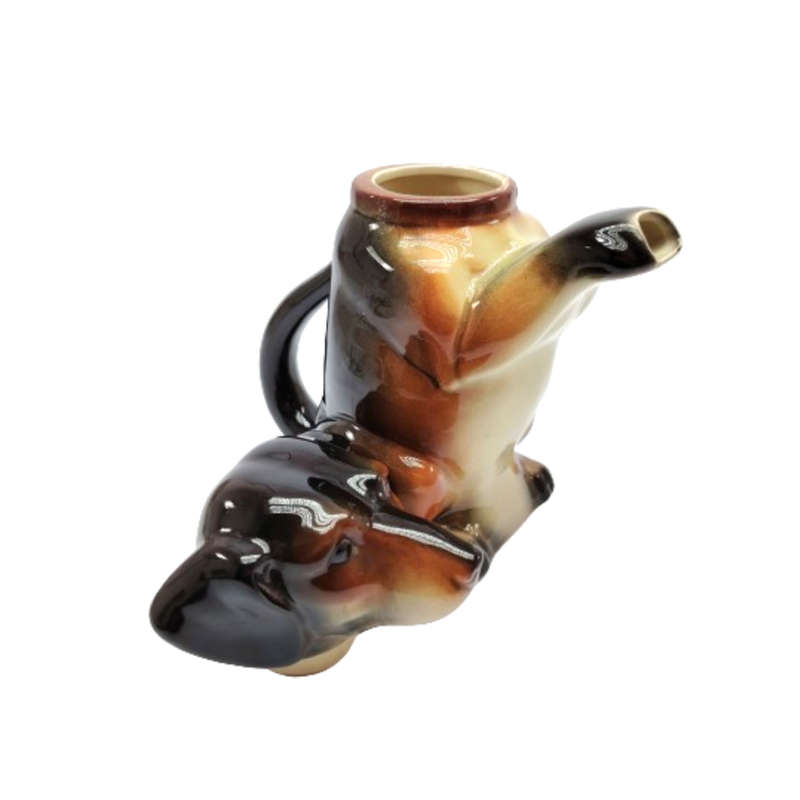 Vintage Erphila Daschund Teapot  Germany 6703B