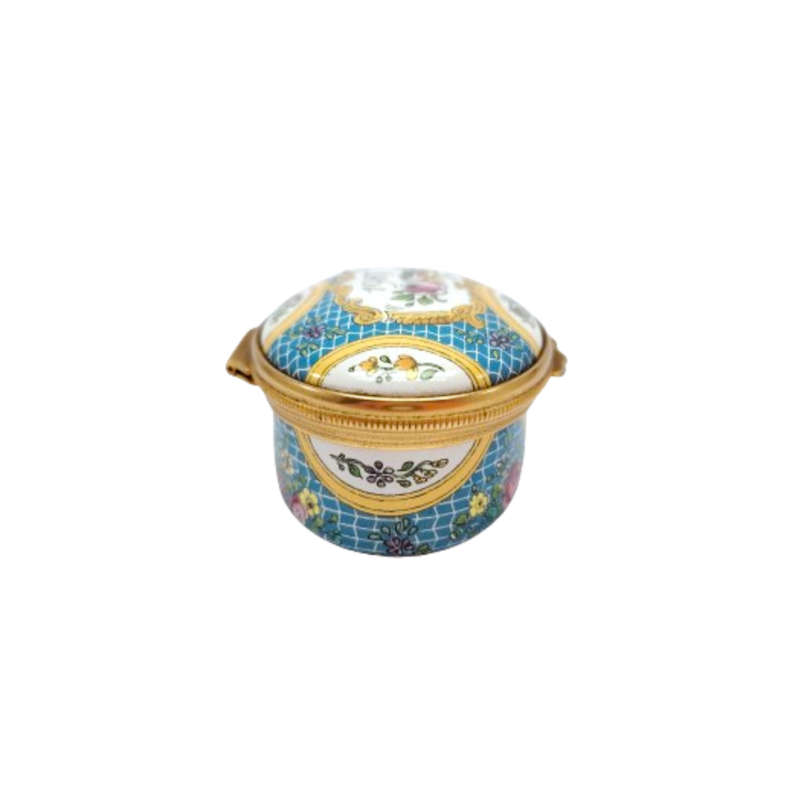 Halcyon Days Enamel 1997 A YEAR TO REMEMBER Trinket Box Limited Edition