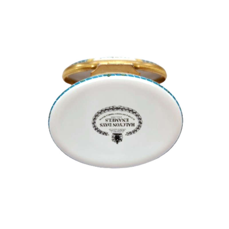 Halcyon Days Enamel 1997 A YEAR TO REMEMBER Trinket Box Limited Edition