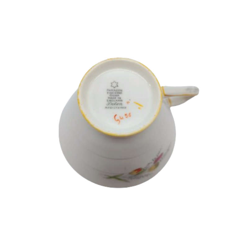Paragon Rare Bone Fine Bone China Salon Art Deco Duo