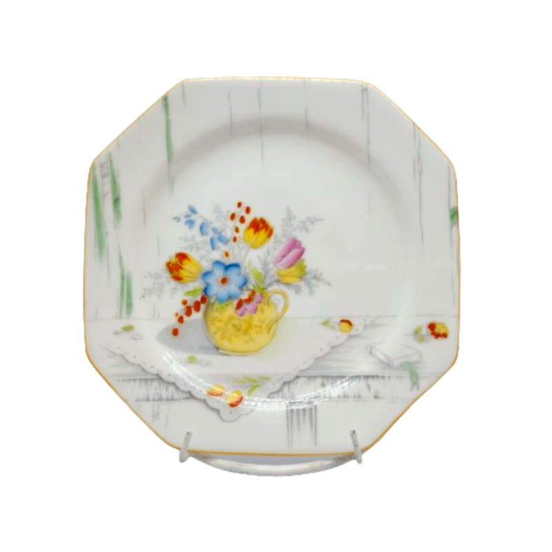 Paragon Rare Bone Fine Bone China Salon Art Deco Duo