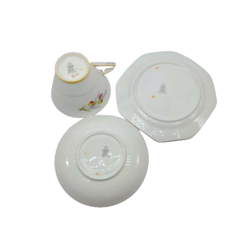 Paragon Rare Bone Fine Bone China Salon Art Deco Duo