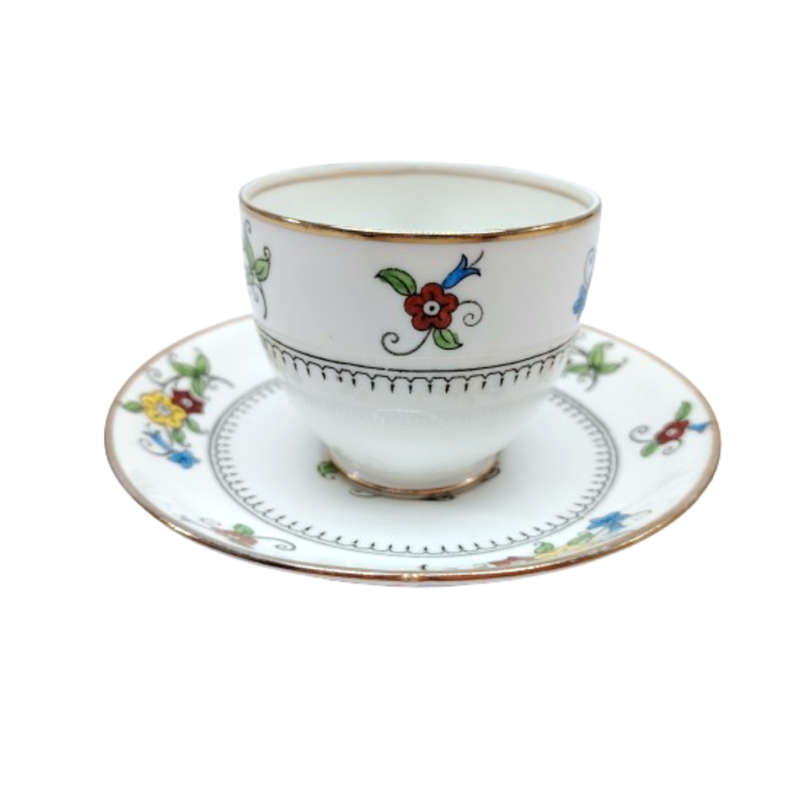 Royal Standard Bone China Flowers Tea Trio