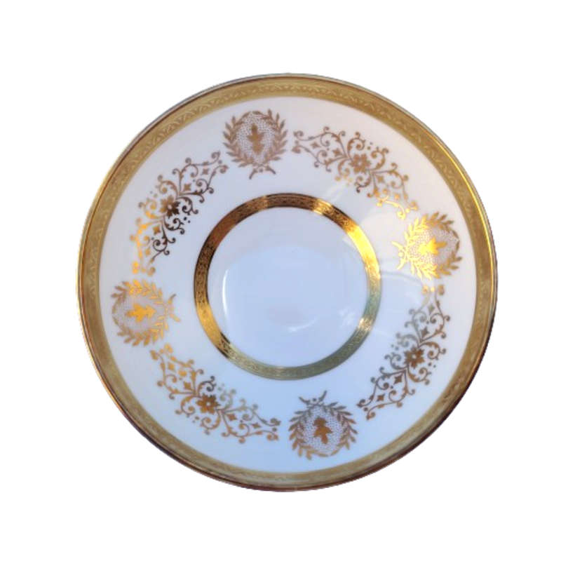 Coalport Elegant Bone China Queen Anne Gold Sugar Bowl
