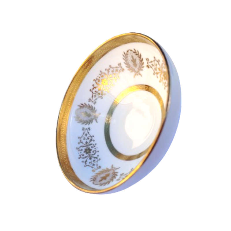 Coalport Elegant Bone China Queen Anne Gold Sugar Bowl