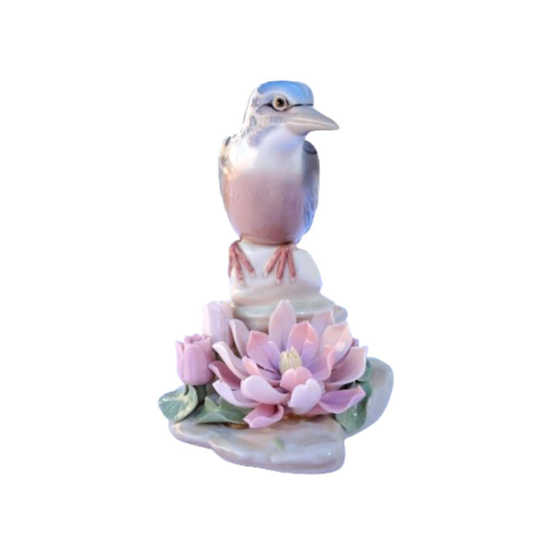 Lladro Little Bird Kingfisher Figurine