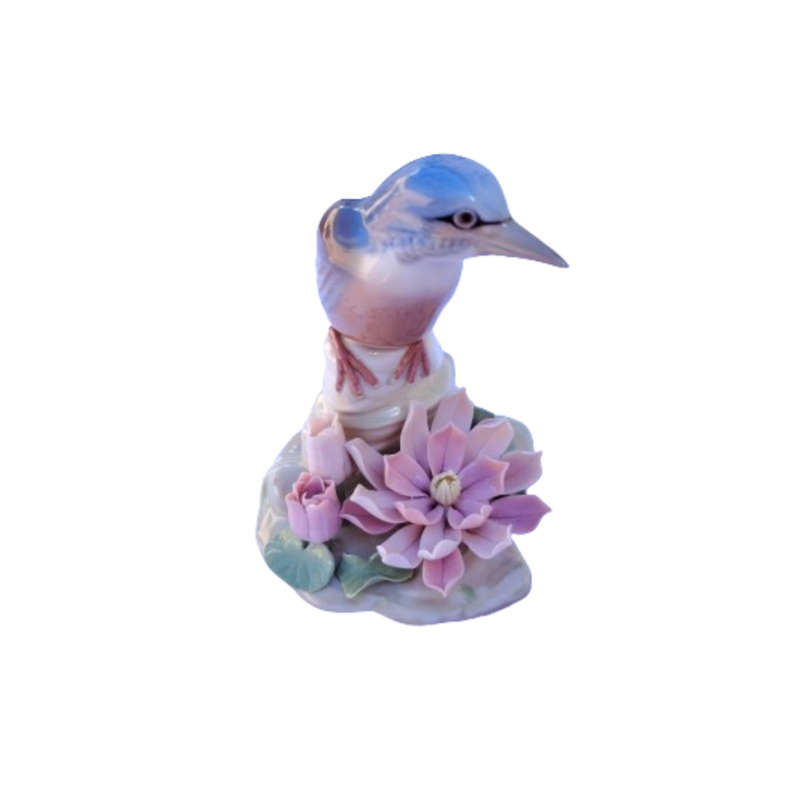 Lladro Little Bird Kingfisher Figurine